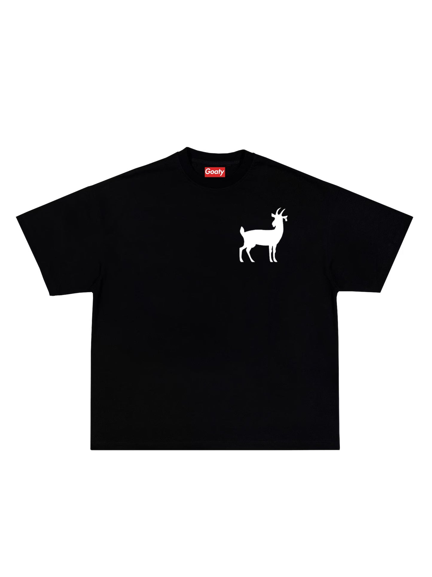Goaty Goat Core Logo- Black