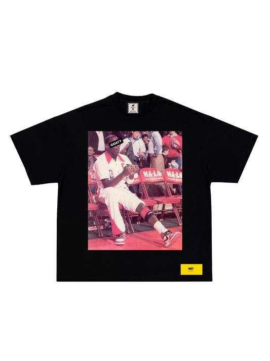 Goaty Courtside Graphic Tee – Black